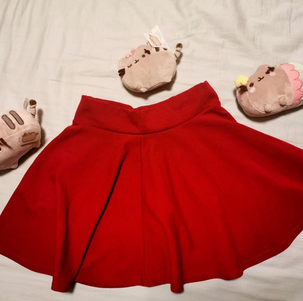 Cute Red Skirt